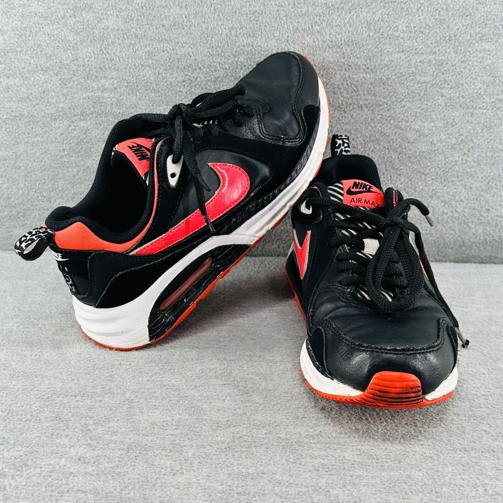 NIKE AIR MAX GS 644470-003 - Black Punch Running Shoes Youth Size 5.5Y   B11